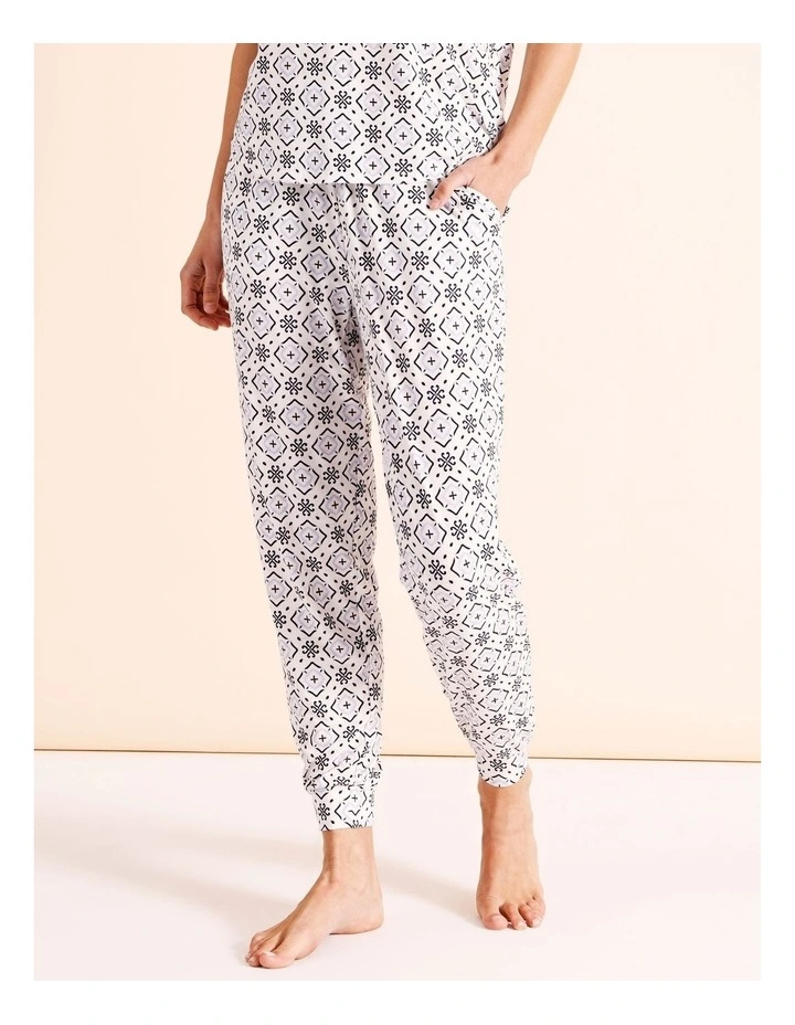 Everyday PVE Cuff Pant in Multi Tile Print image 2