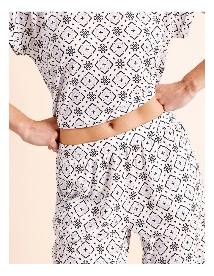 Everyday PVE Cuff Pant in Multi Tile Print image 4
