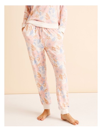 White 70s Floral Print colour