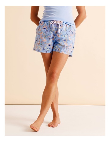 Blue Paisley Print colour