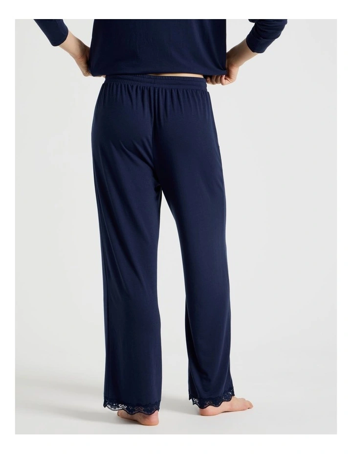 Lace Pants in Navy image 4