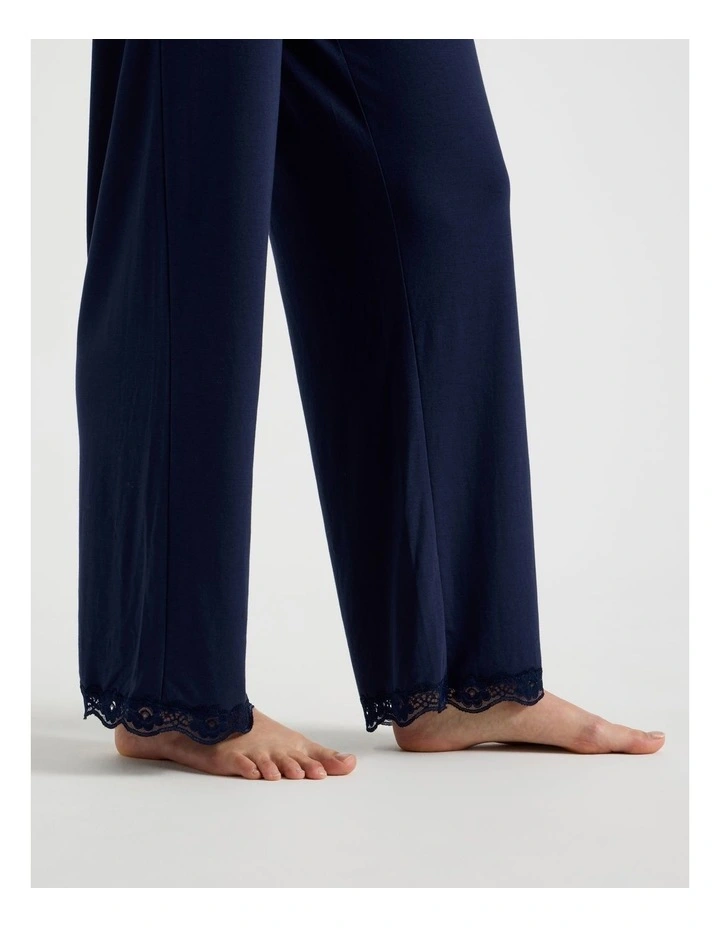 Lace Pants in Navy image 5
