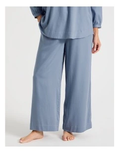 Relaxed Sleep Pants in Coastal Blue