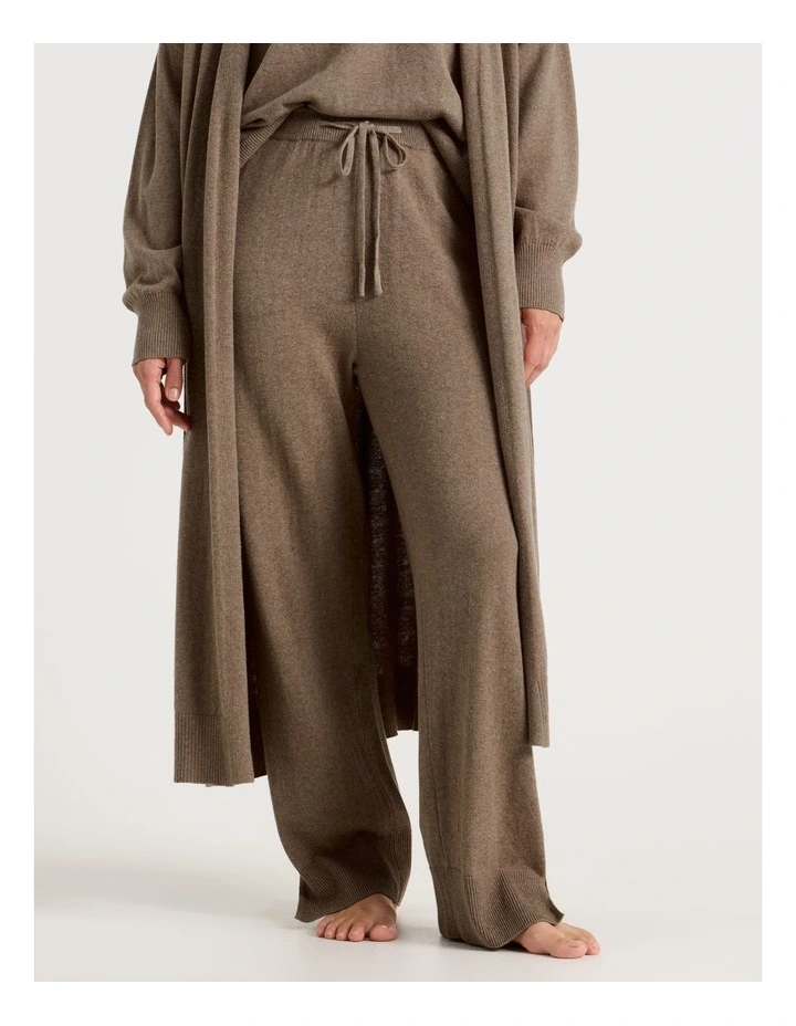 Knit Sleep Pants in Malt Marle image 1