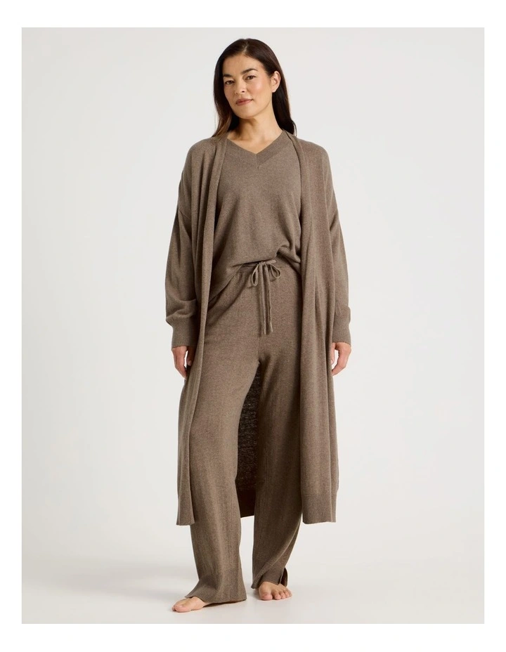 Knit Sleep Pants in Malt Marle image 2