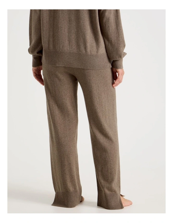 Knit Sleep Pants in Malt Marle image 4