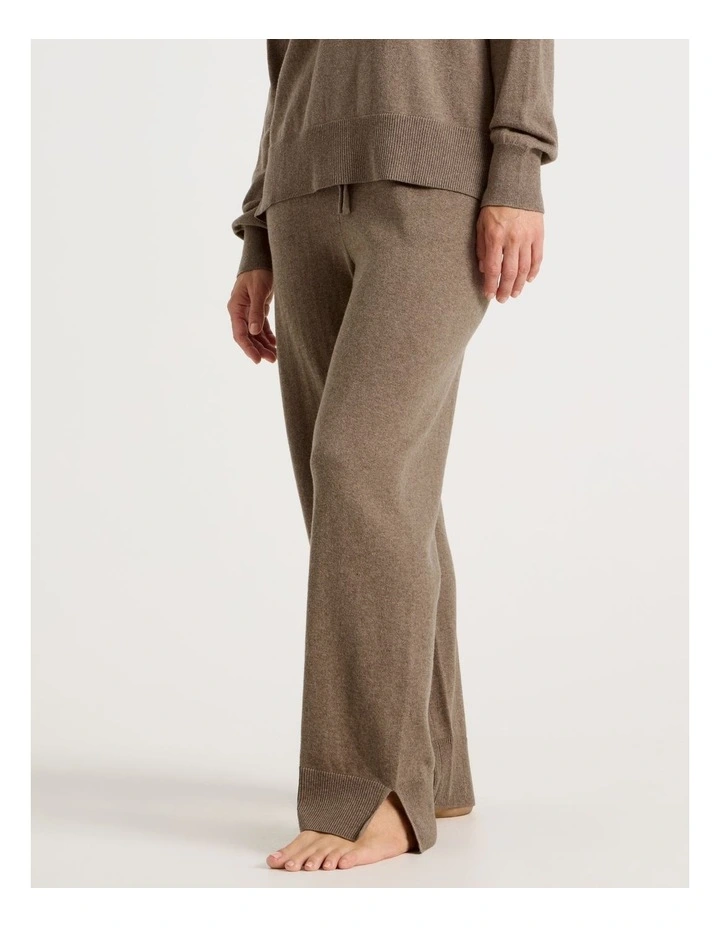 Knit Sleep Pants in Malt Marle image 6