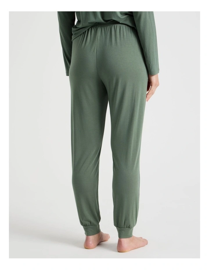Everyday Lace Cuffed Pants in Laurel Green image 5