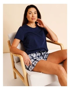 Essentials Short Sleeve T-Shirt in Navy