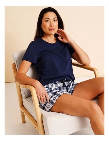 Essentials Short Sleeve T-Shirt in Navy