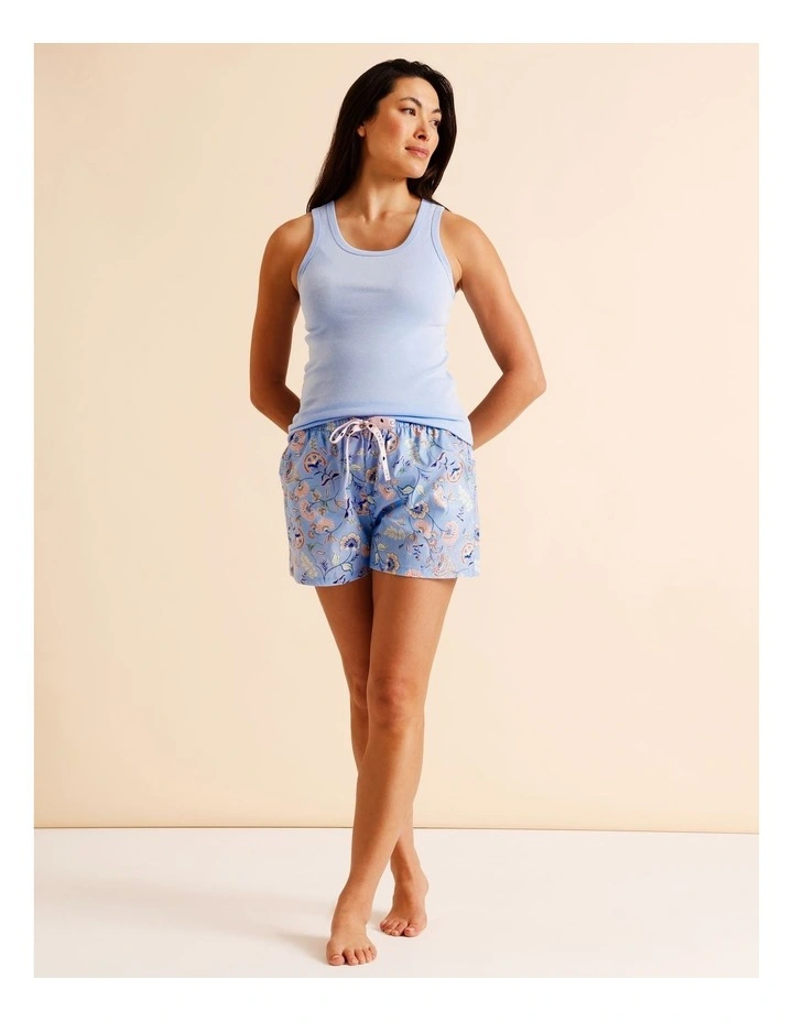Essentials Tank Top in Light Blue image 3