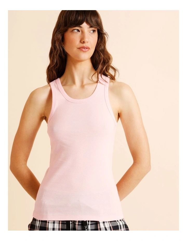 Essentials Tank Top in Pale Pink image 5