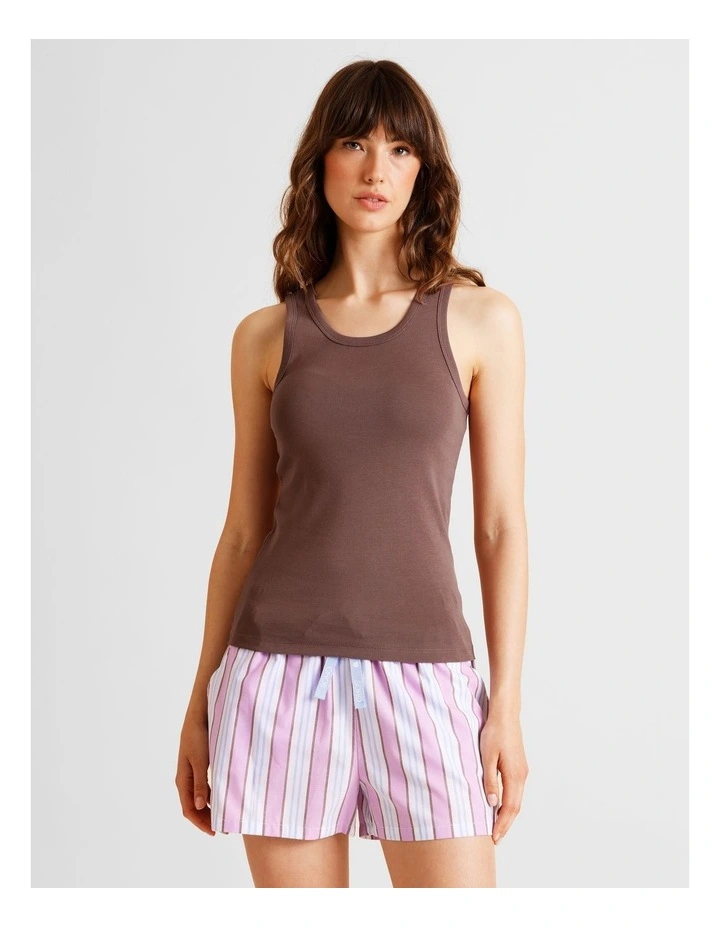 Essentials Tank Top in Mauve image 1