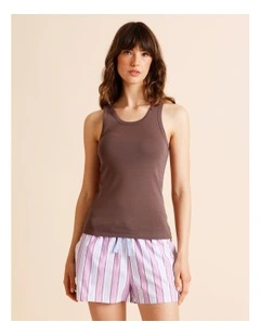 Essentials Tank Top in Mauve