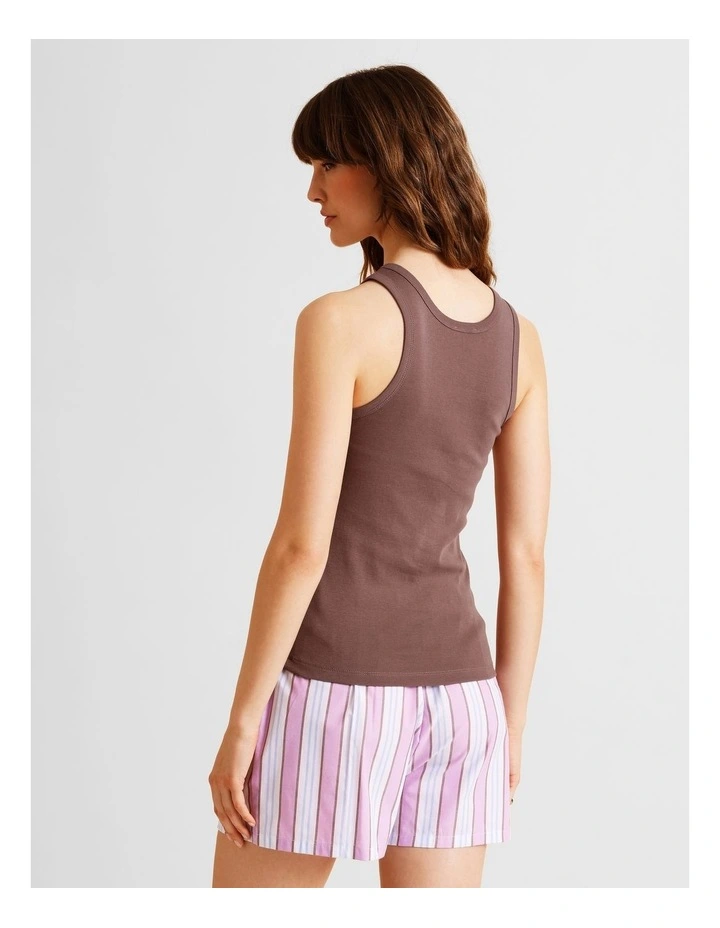 Essentials Tank Top in Mauve image 4