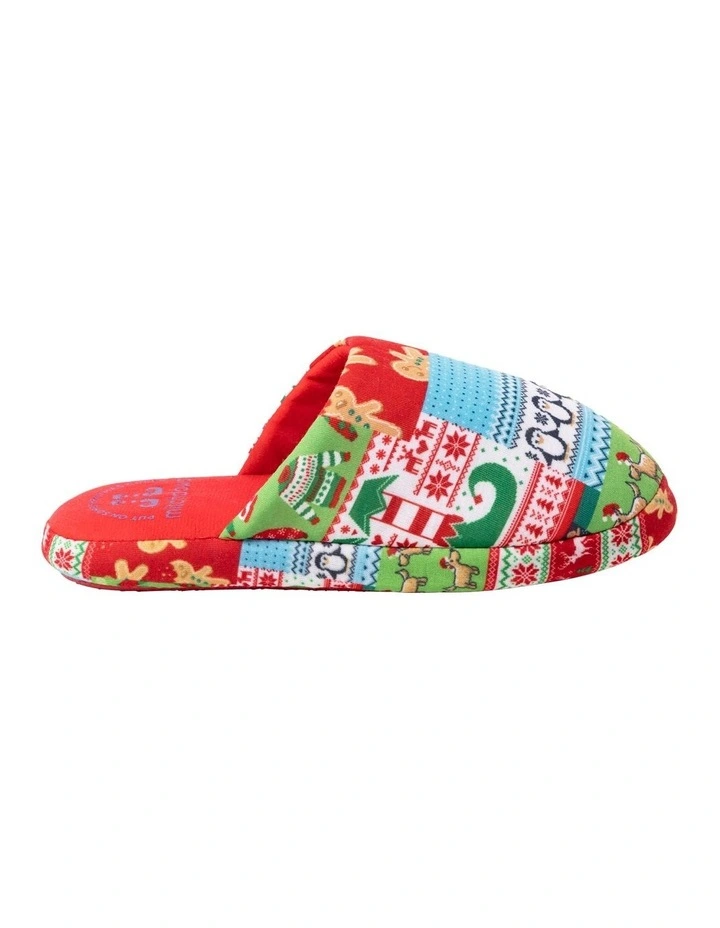 Wrapping Paper Slippers in Assorted image 4