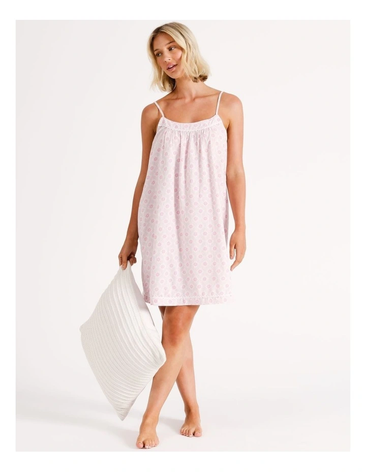 Organic Cotton Chemise in Italian Tile image 3