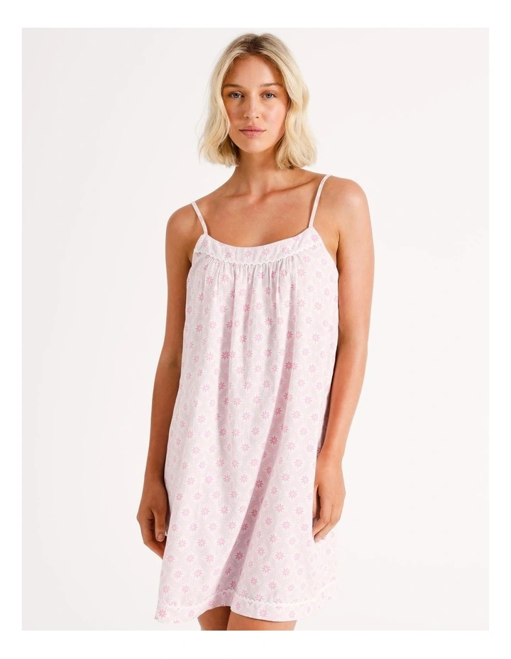 Organic Cotton Chemise in Italian Tile image 4