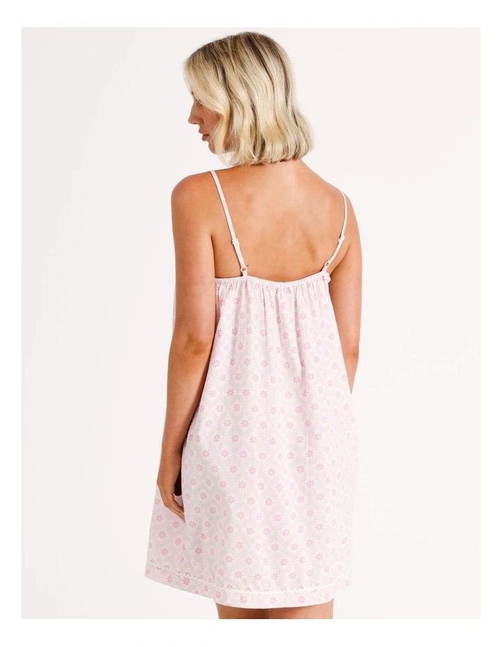 Organic Cotton Chemise in Italian Tile image 5