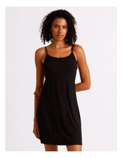 Pure Comfort Chemise in Black