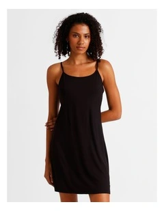 Pure Comfort Chemise in Black