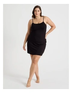 Pure Comfort Chemise in Black