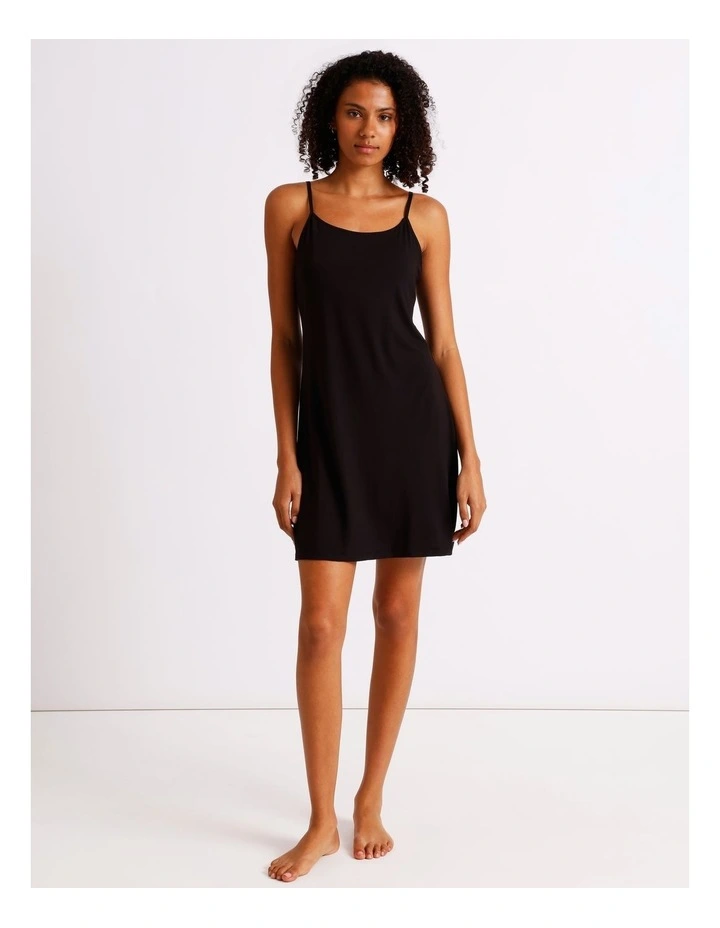 Pure Comfort Chemise in Black image 2