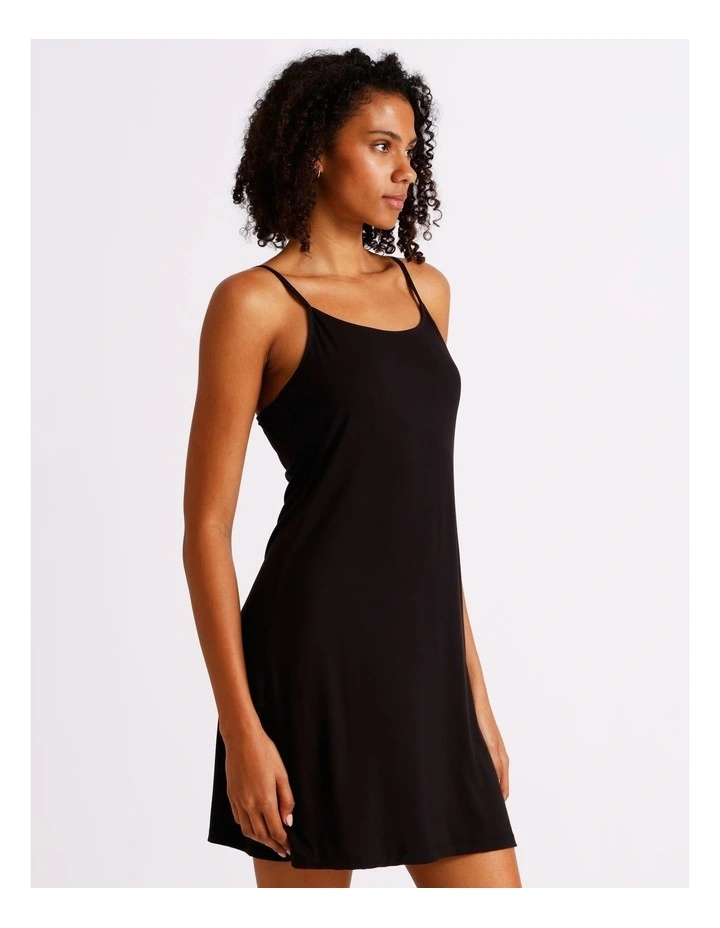 Pure Comfort Chemise in Black image 3
