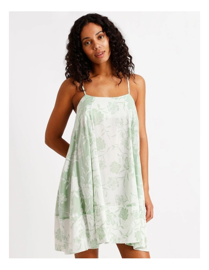 Serene Relaxed Chemise in Gardenial Floral image 1