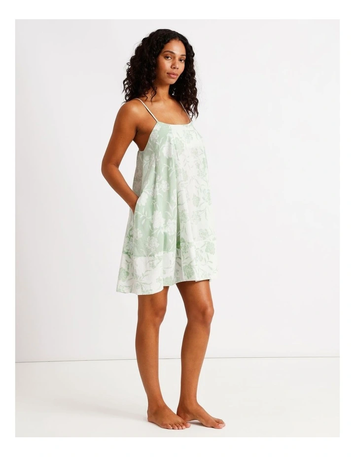 Serene Relaxed Chemise in Gardenial Floral image 2