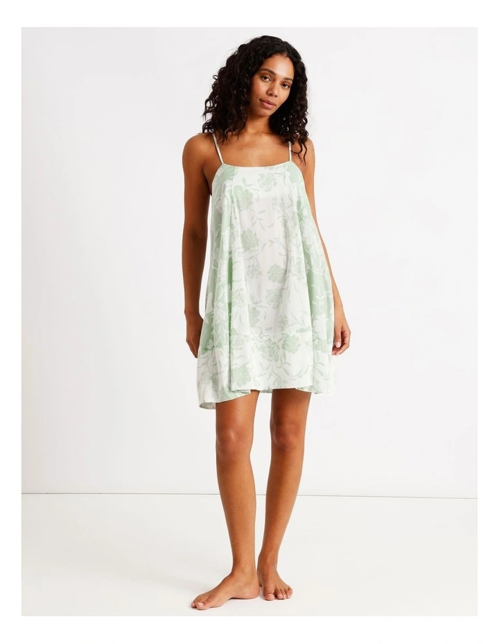 Serene Relaxed Chemise in Gardenial Floral image 3
