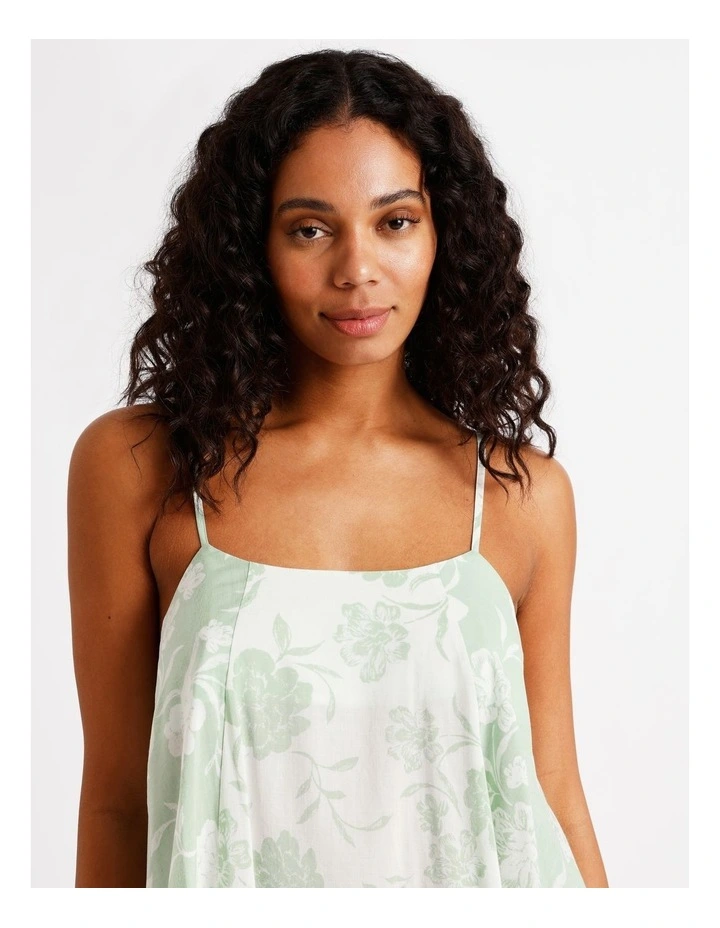 Serene Relaxed Chemise in Gardenial Floral image 5
