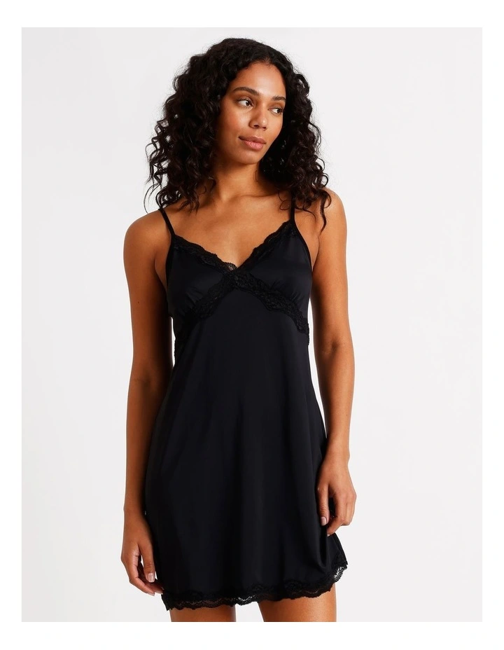 Aurora Chemise in Black image 1