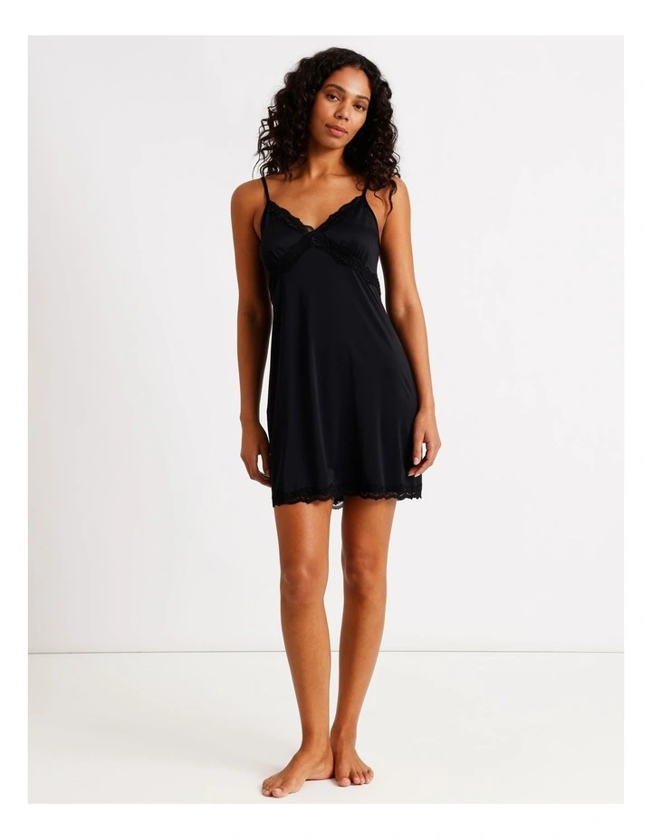 Aurora Chemise in Black image 2