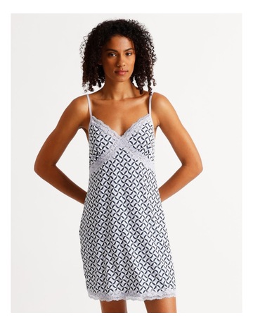 Steel Blue Tile Prin colour