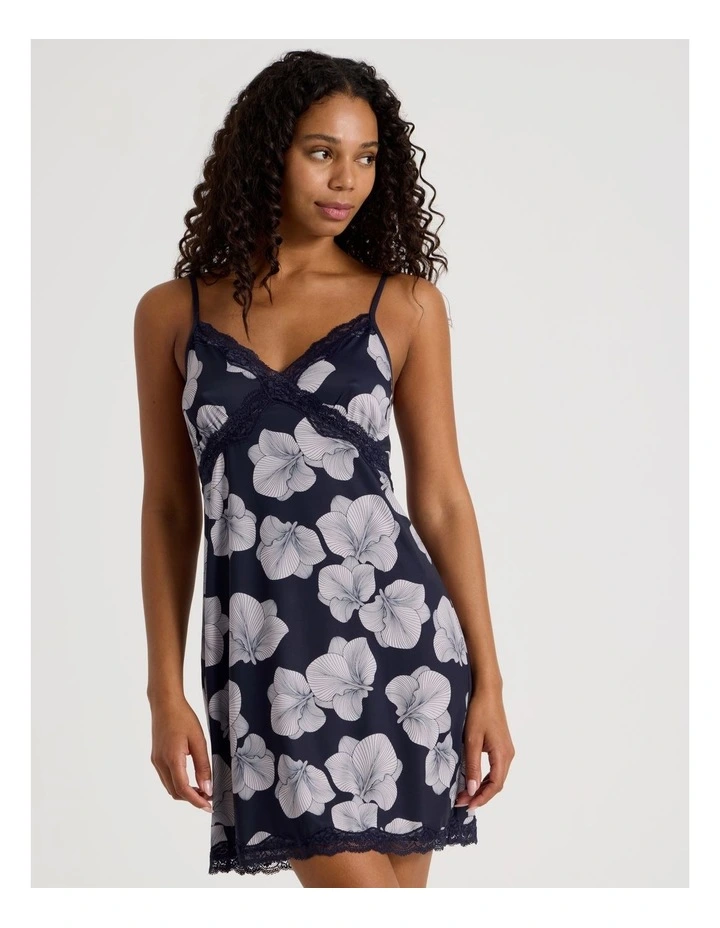 Aurora Chemise in Orchid Floral Print image 2