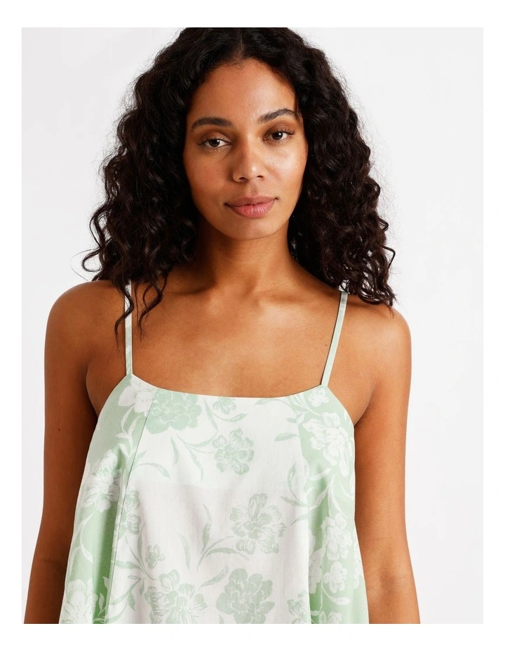 Serene Relaxed Cami Boxer Set in Gardenial Floral image 4