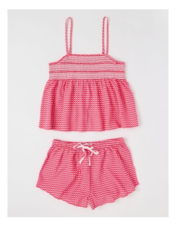 Chilli Red Gingham P colour