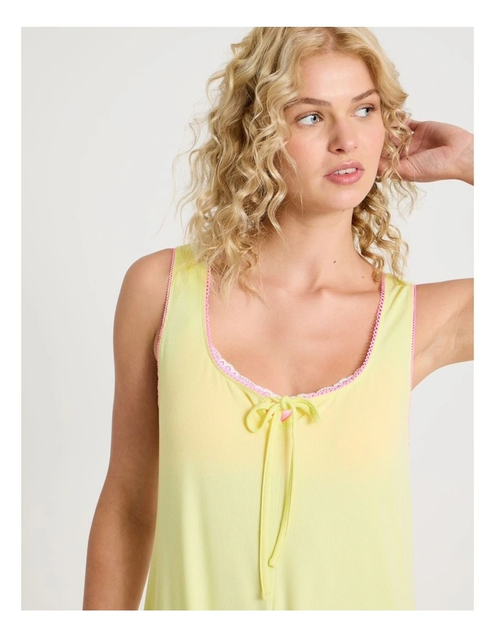 Lola Mini Sleep Romper in Yellow image 2