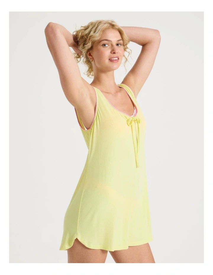 Lola Mini Sleep Romper in Yellow image 4