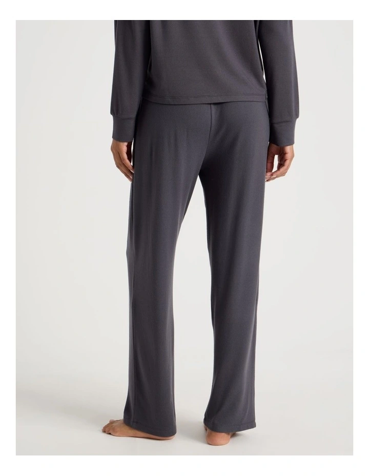 Cosy Supersoft Wide Leg Pant in Charcoal image 6