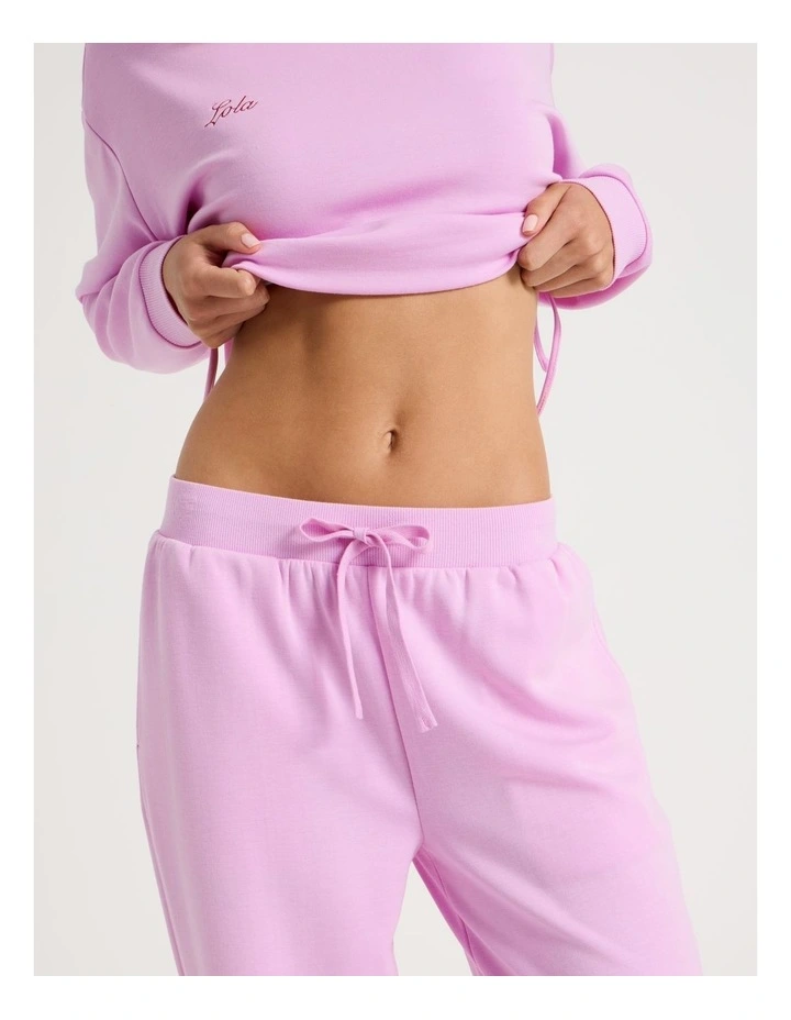 Lola Scuba Ruched Pant in Fairy Floss Pink image 4
