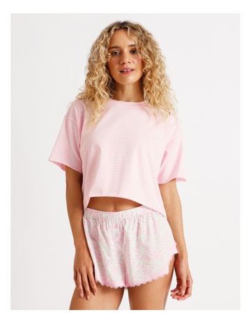 Pink Sorbet Y/D Stri colour