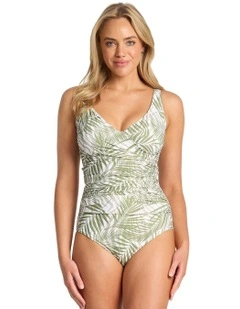 Lombok DD/E Twist Ruched One Piece in White