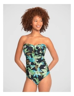 Apricot DDD Ruched Wrap Bandeau