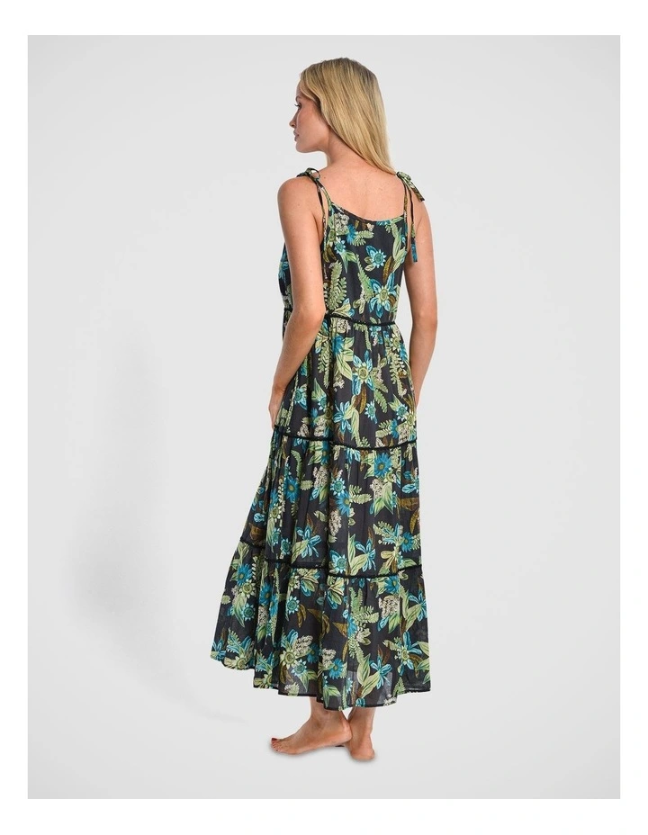 Apricot Tie Lace String Midi image 2