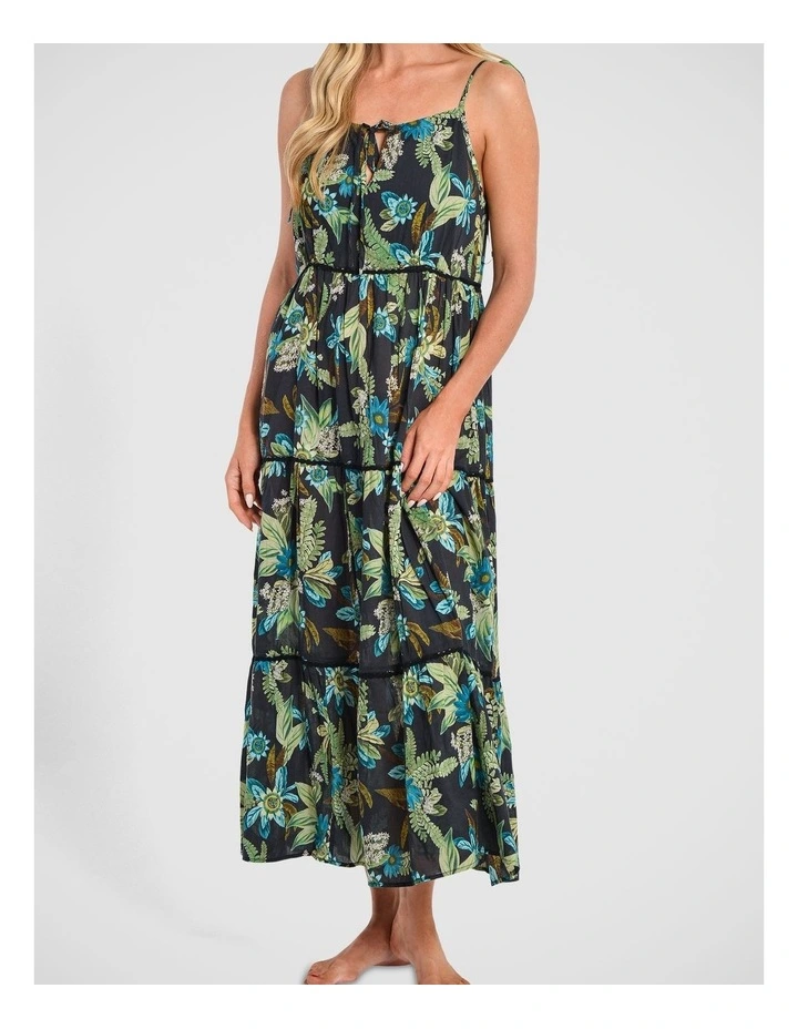 Apricot Tie Lace String Midi image 3