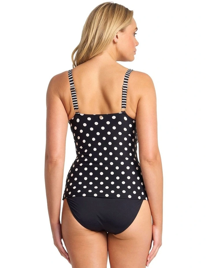 Seoul DD/E Ruched Underwire Singlet in Black image 2