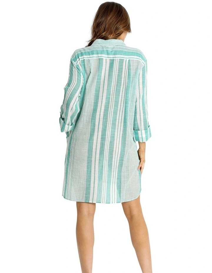 Wilder Painters Shirt in Green image 2