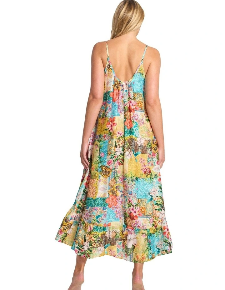 Papaya Scoop Maxi Dress in Multi image 2